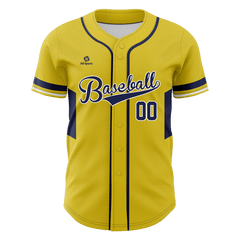 Maillot de baseball à boutons complets sublimation FYB2301