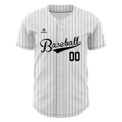 Maillot de baseball à boutons complets sublimation FYB2303