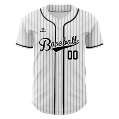 Maillot de baseball à boutons complets sublimation FYB2304