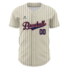 Maillot de baseball à boutons complets sublimation FYB2319