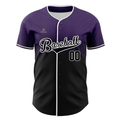 Maillot de baseball à boutons complets sublimation FYB2325