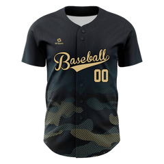 Maillot de baseball à boutons complets sublimation FYB2332