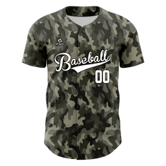 Maillot de baseball à boutons complets sublimation FYB2333