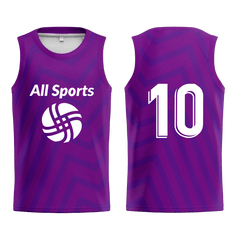 All Sports,昇華 サッカー リバーシブル ビブス,紫,オリジナル ユニフォーム